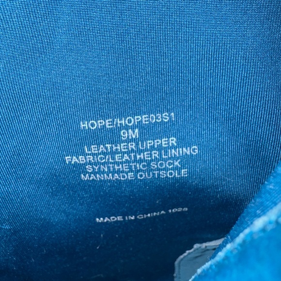 STEVEMADDEN HOPE TEAL LEATHER - Picture 4 of 4